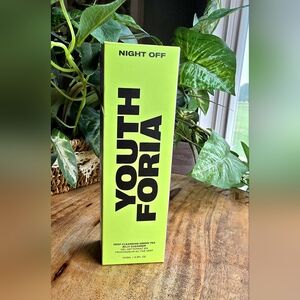 Youthforia Night Off Deep Cleansing Green Tea Jelly Cleanser NIB